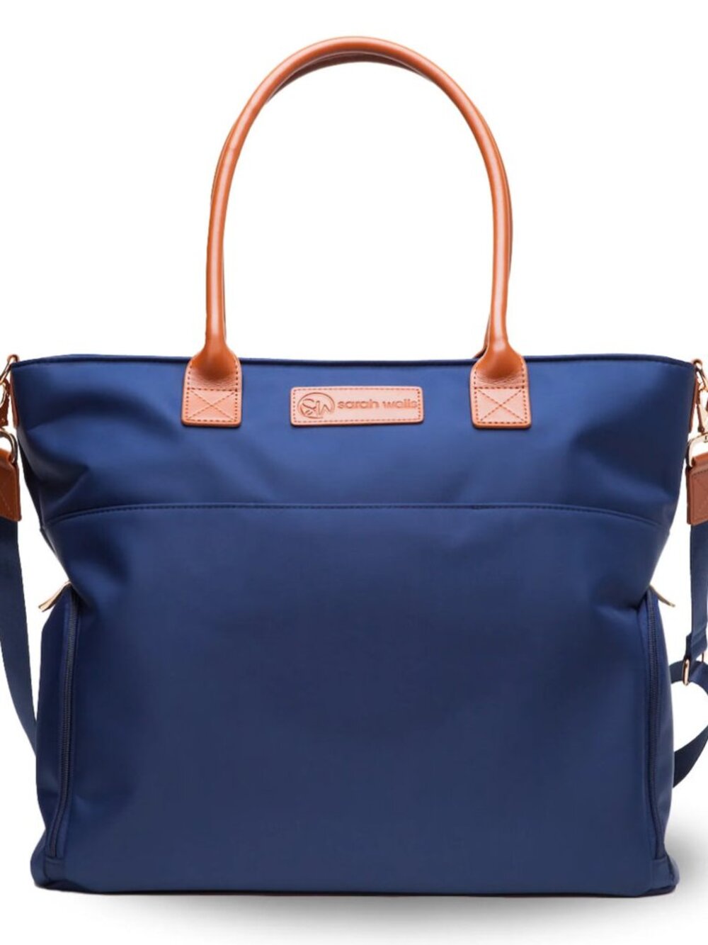 Sarah Wells Abby Breast Pump Tote (Navy)